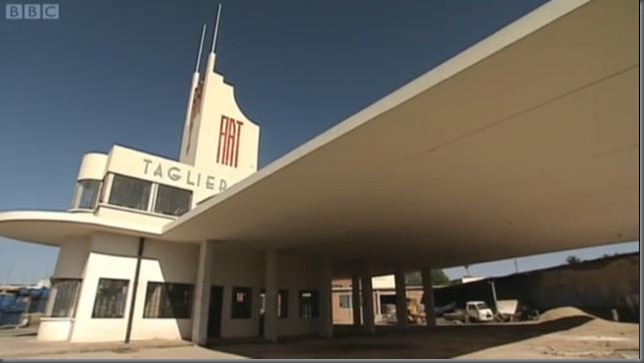 Pettazzi's Fiat Petrol Station in Asmara
