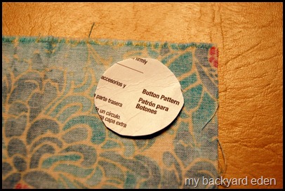 Cut Fabric Circles