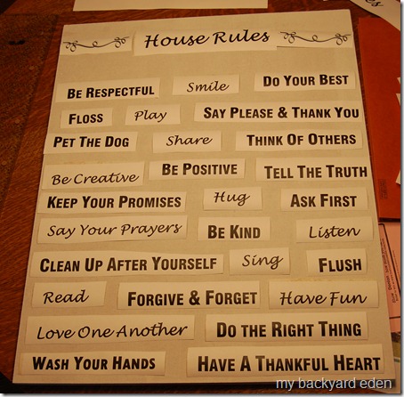 family rules art family rules art