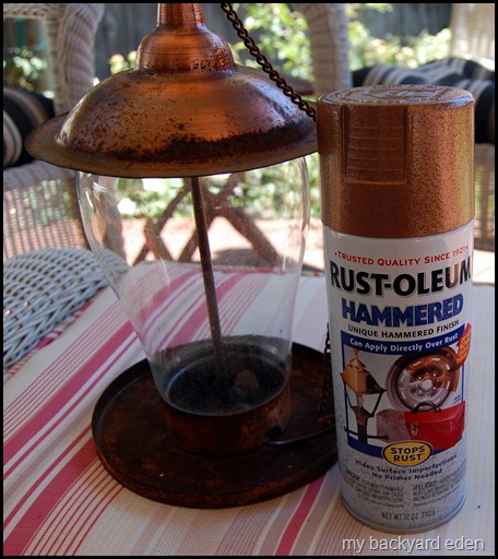 Rusty Bird Feeder
