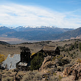Looking west above the Chemung Mine.