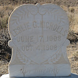 Many graves for children.