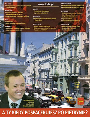 Lekko zmodyfikowana wersja wątpliwej jakości reklamy Łodzi zamieszczonej w Newsweeku.  Oryginał: http://wiadomosci.gazeta.pl/Wiadomosci/1,80273,7706417.html