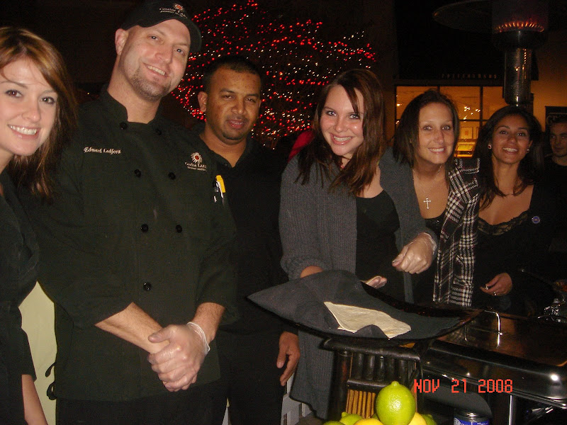 GM Shiva Ramoutar (3rd from left) and the Cantina LAREDO Crew www.cantinalaredo.com