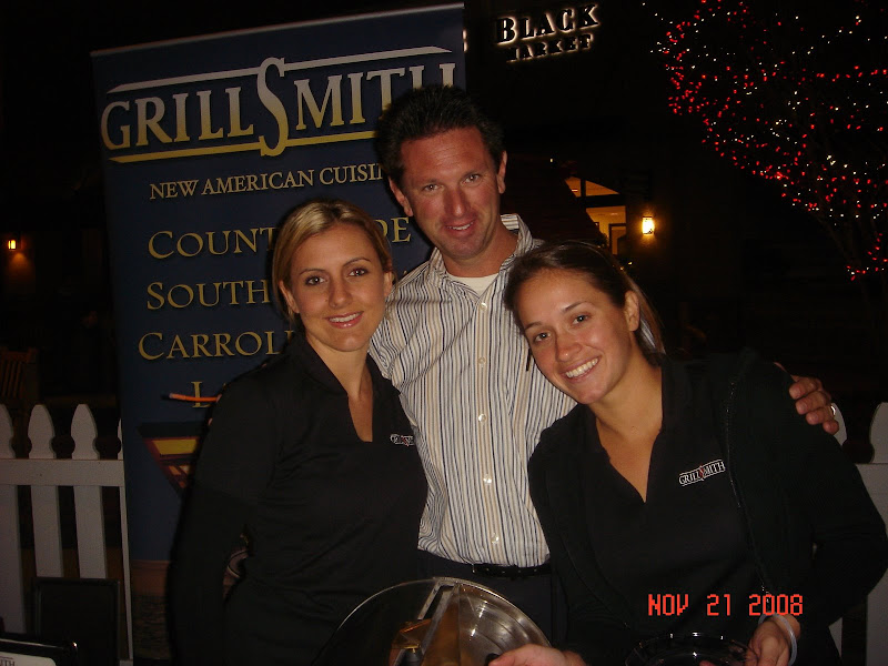 Managing Partner Joe Brooks (center) and our friends at Grill Smith