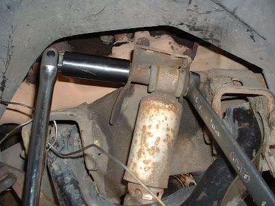 Upper shock mount.