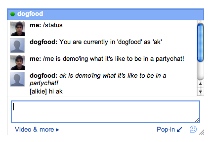 Chat room