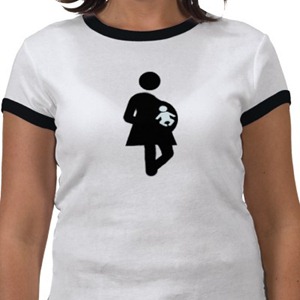 camiseta embarazada