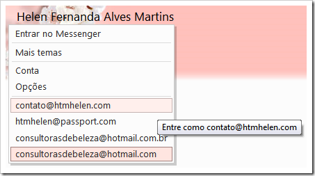 Alternar entre IDs Alternar entre IDs