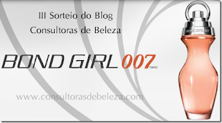 Sorteio de um Bond Girl 007 no blog Consultoras de Beleza
