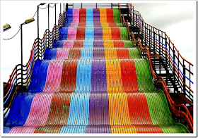 Tobogã colorido Tobogã colorido