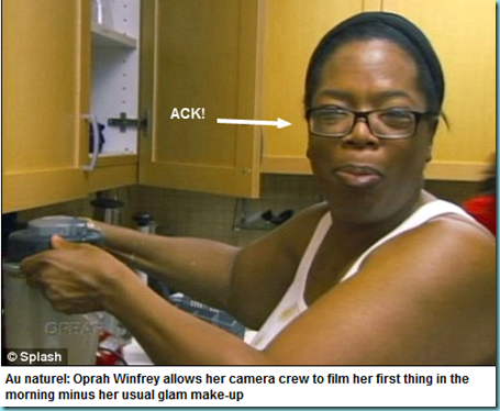 Oprah laid bare  Chat show queen goes make-up free for cameras - and even lets them film her in the bath   Mail Online