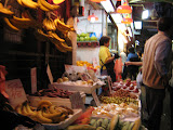 In the market in Wan Chai