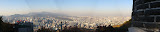 A panoramic view of Seoul from Nam San
