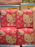 Would you believe it... Hello Kitty sanitary pads!
