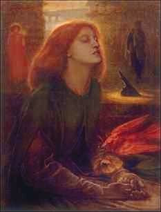 Image of Beata Beatrix - Dante Gabriel Rossetti