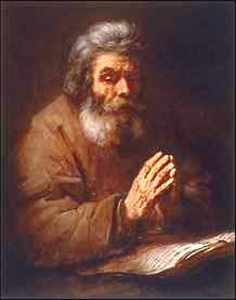 Image of Old Man Praying - Rembrandt