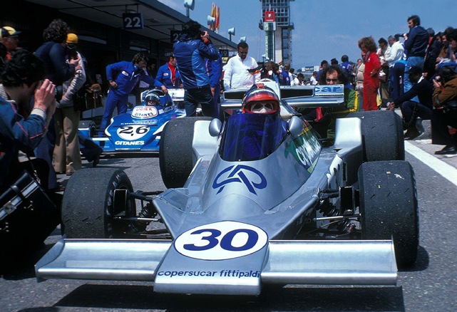 04 Spain - #30 Emerson Fittipaldi, Fittipaldi FD04 (2) 04 Spain - #30 Emerson Fittipaldi, Fittipaldi FD04 (2)
