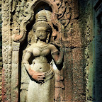 Preah Khan devata of shadows 25 Preah Khan Khmer Temple Goddesses   Devata of the Shadows