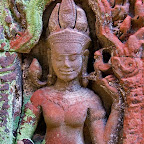 Preah Khan devata of shadows 09 Preah Khan Khmer Temple Goddesses   Devata of the Shadows
