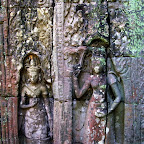 Preah Khan devata of shadows 11 Preah Khan Khmer Temple Goddesses   Devata of the Shadows