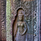  Preah Khan Khmer Temple Goddesses   Devata of the Shadows