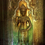 Preah Khan devata of darkness 30 Preah Khan Khmer Temple Goddesses   Devata of Darkness