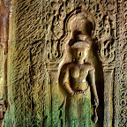 Preah Khan devata of darkness 33 Preah Khan Khmer Temple Goddesses   Devata of Darkness