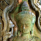 Preah Khan devata of darkness 36 Preah Khan Khmer Temple Goddesses   Devata of Darkness
