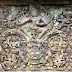 The lintel above the entrance to Sikhoraphum's central tower depicts the Dance of Shiva and other Hindu gods respected by the Khmers. Read the full story on http://www.devata.org