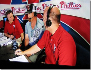 Phillies Geoff Jenkins booth Phillies Geoff Jenkins booth