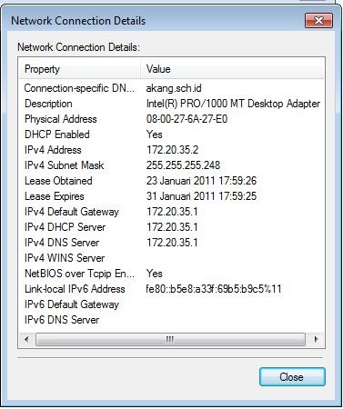 Windows Vista Comcast Lan