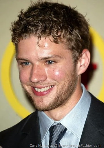 Ryan Phillippe Curly Hairstyle – Men's Curly hairstyle