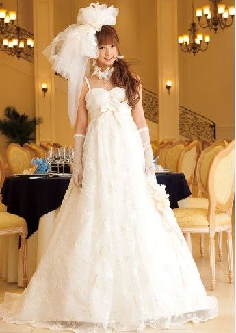 Cute' Romantic Bridal Gown-Wedding Dress