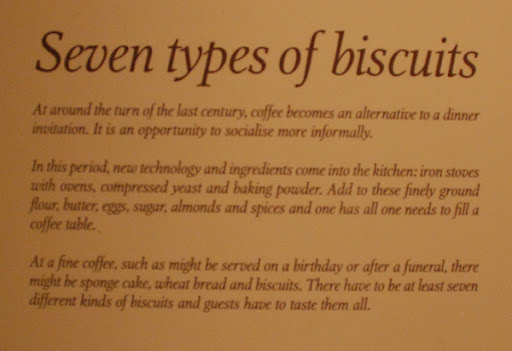 Seven types of biscuits, nordisk museum