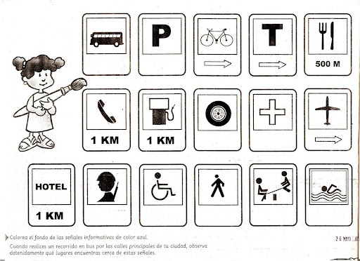 Tipos de señales de transito para niños - Imagui