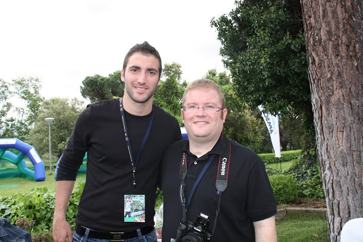 Con Pipita Higuaín
