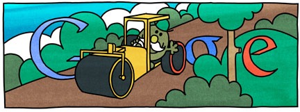 [76th Birthday Of Roger Hargreaves-Mr Slow Google Doodle Logo[4].jpg]