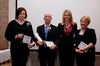 Mona McMahon for her work with the Depaul Trust in Dublin (left), Anthony Fizgerald for his work with the Depaul Trust in Dublin (centre) and Mary Nally for her work with the Senior Help Line in Summerhill, Co. Meath (right) have been short listed for the Category of Social Work.