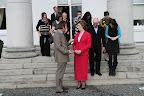 On the 16th of January, short listed candidates from the 2008 Ireland InVOLved Awards, together with the team at Volunteering Ireland, were warmly welcomed by President Mary McAleese and treated to a tour of Áras an Uachtaráin. On the 16th of January, short listed candidates from the 2008 Ireland InVOLved Awards, together with the team at Volunteering Ireland, were warmly welcomed by President Mary McAleese and treated to a tour of Áras an Uachtaráin.