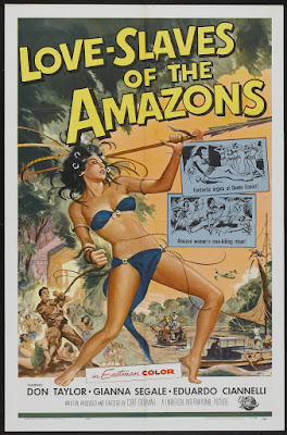 Love Slaves of the Amazons (1957, USA) movie poster