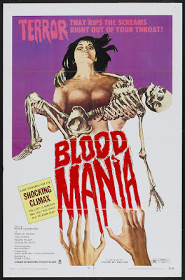 Blood Mania (1970, USA) movie poster