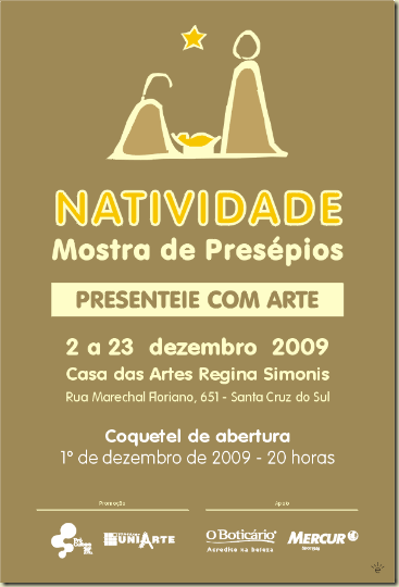 NatividadeMostraDePresepiosConviteEmail