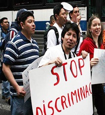 discriminación