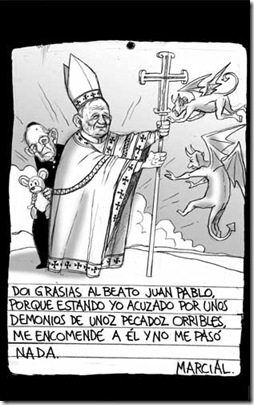 Juan Pablo II y Marcial Maciel