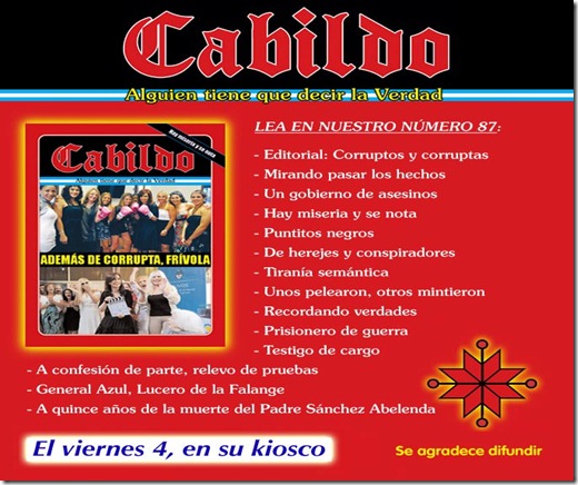 Revista Cabildo - temario