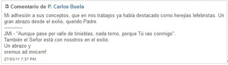 Comentario P. Buela