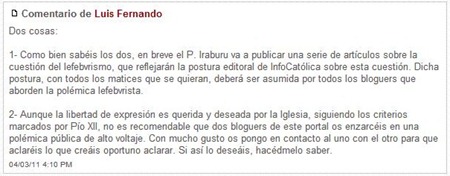Comentario Luis Fernando