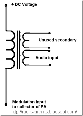 Radio Circuits Blog: Modulation Transformer for QRP AM transmitter projects