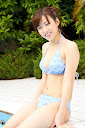 Minase Yashiro, Japanese Girl, Sexy Hot Blue Bikini